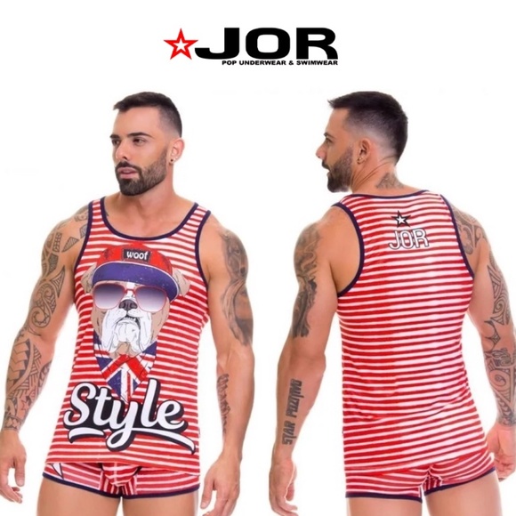 Jor Woof Style Tank Top Small Gently worn 96% polyester/4% elastane 19" armpits - Picture 1 of 4
